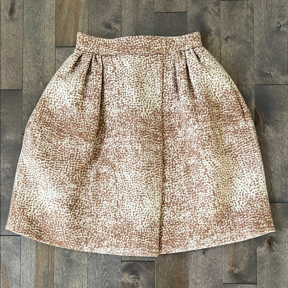 Rochas Wool A Line Short Skirt IT 38